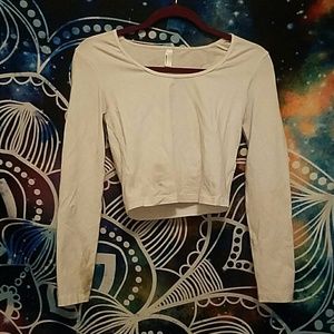 American Apparel white long sleaved shirt